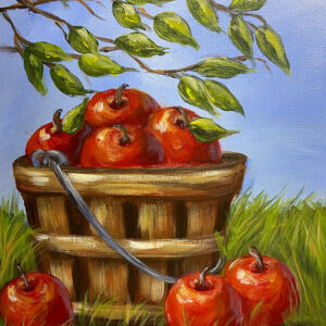 Picking Apples - Painting Tutorial