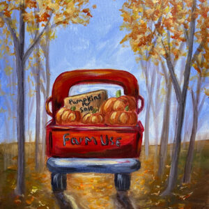 Pumpkins for Sale - Painting Tutorial