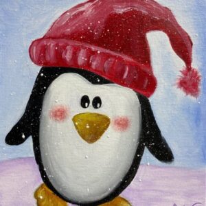 Cute Winter Penguin