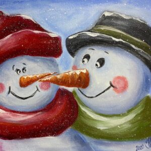 Cutest Snow Couple - Painting Tutorial