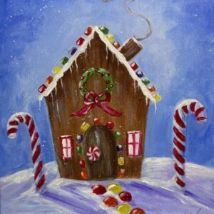 Gingerbread House - Painting Tutorial