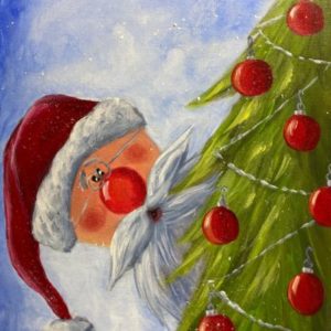 Santa is Watching You - Painting Tutorial