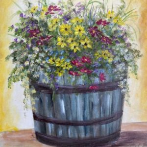 Flower Barrel - Painting Tutorial