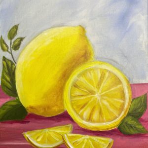 Let's Make Lemonade-Painting Tutorial