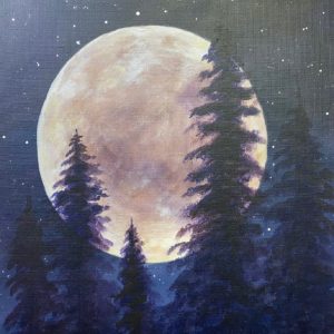 Full Moon - Painting Tutorial