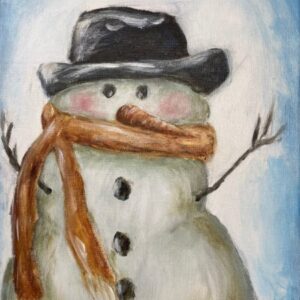 Old Fashioned Snowman - Painting Tutorial