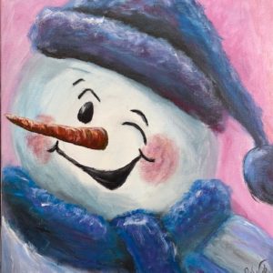Winking Snowman - Painting Tutorial