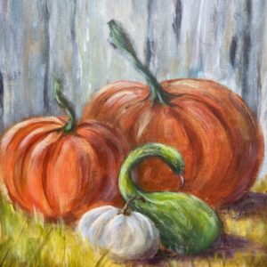 Pumpkins and Gourds - Painting Tutorial