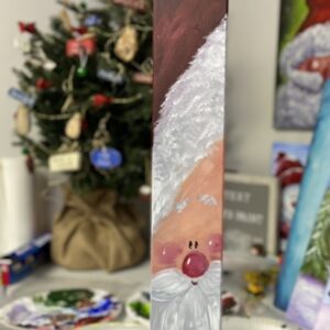 Santa on Wood - Painting Tutorial
