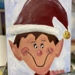 Christmas Elf - Kids Painting Tutorial
