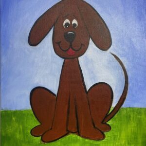 Precious Puppy - Kids Painting Tutorial