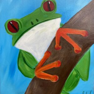 Fun Frog - Kids Painting Tutorial