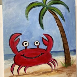 Red Crab - Kids Painting Tutorial