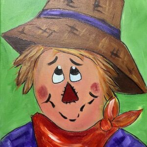 Colorful Scarecrow - Kids Painting Tutorial