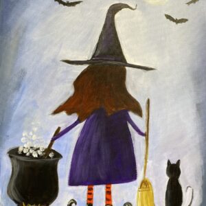 The Witch Is In - Painting Tutorial