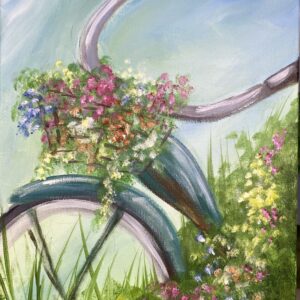 Flower Garden Bike - Painting Tutorial
