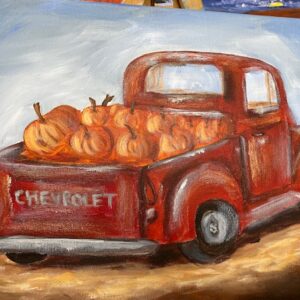 Old Pumpkin Truck - Painting Tutorial