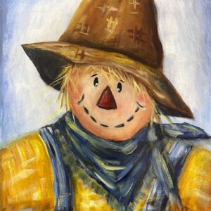 Friendly Scarecrow - Painting Tutorial