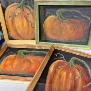 Pumpkin on Screen - Painting Tutorial