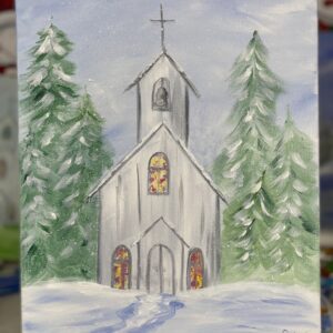 Winter Church - Painting Tutorial