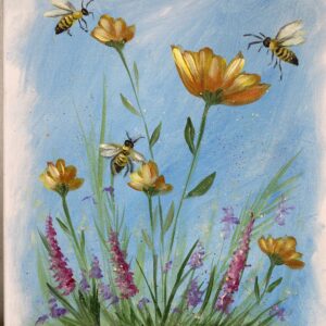 Flowers and a Honeybee| Friday | 4-25-2026 | 2:00 pm-4:30 pm
