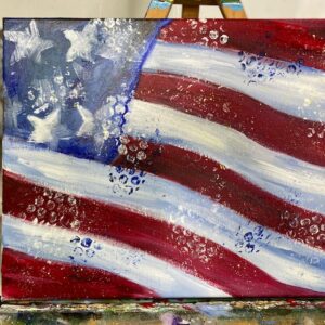 American Flag - Kids Painting Party | Saturday | 5-30-2026 | 11:00 am - 12:30 pm